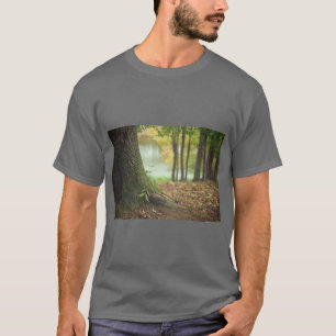 Majestätisches Baum-Silhouette-T-Shirt T-Shirt