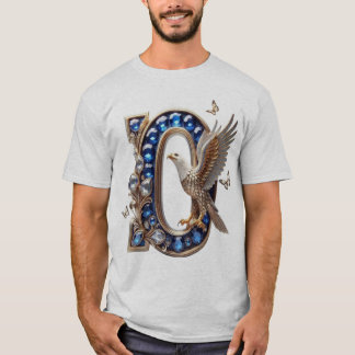 Majestätisches D mit Flügeln T-Shirt
