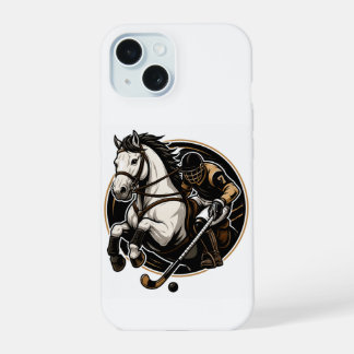 Majestätisches Pferd Kunst iPhone 15 Hülle - Reits