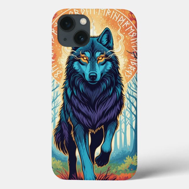Majestätisches Wolf-Geist-Handyhülle Case-Mate iPhone Hülle (Rückseite)