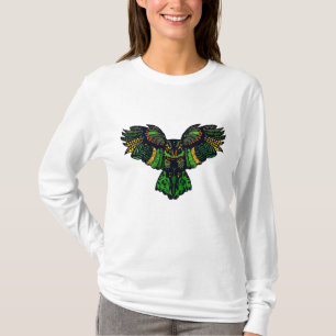 Majestätliche Smaragdeule T-Shirt