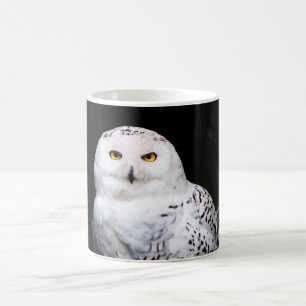 Majestätliche Winter-Schneeeule Kaffeetasse