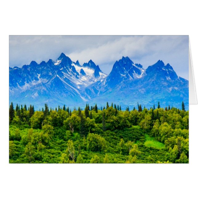 Majestic Alaska Mountains (Vorderseite (Horizontal))