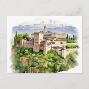 Majestic Alhambra: Ein zeitloses Erbe Postkarte