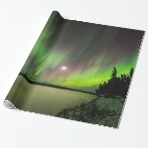Majestic Aurora Geschenkpapier