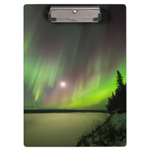 Majestic Aurora Klemmbrett