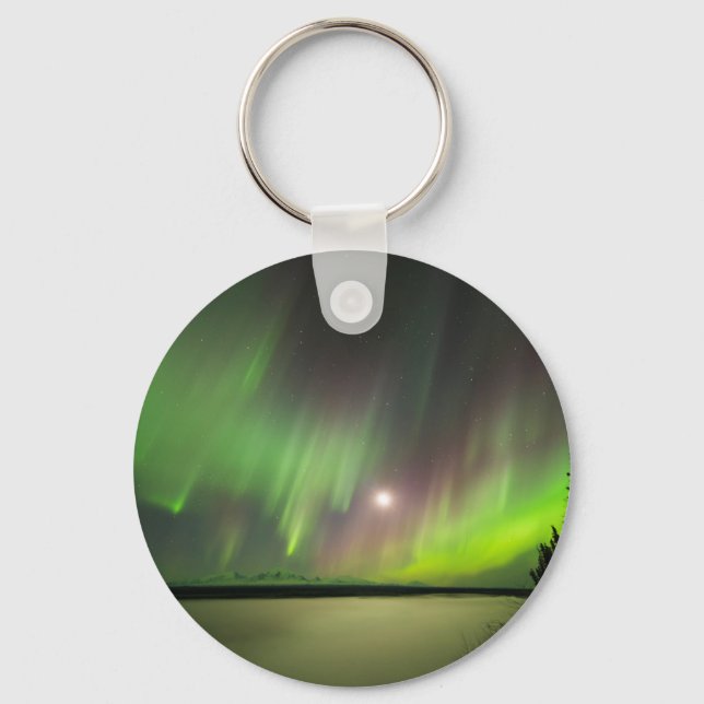 Majestic Aurora Schlüsselanhänger (Vorderseite)