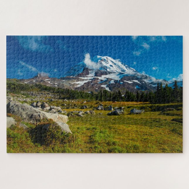 Majestic Autumn Rainier Puzzle (Horizontal)