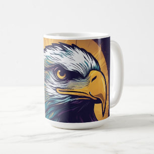 Majestic Bald Eagle Kaffeetasse