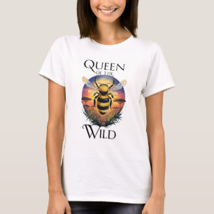 Majestic Bee: Königin der Wildnis T-Shirt