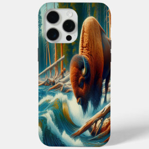 Majestic Bison Wading Case-Mate iPhone Hülle