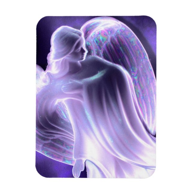 Majestic Blue Angel Magnet (Vertikal)