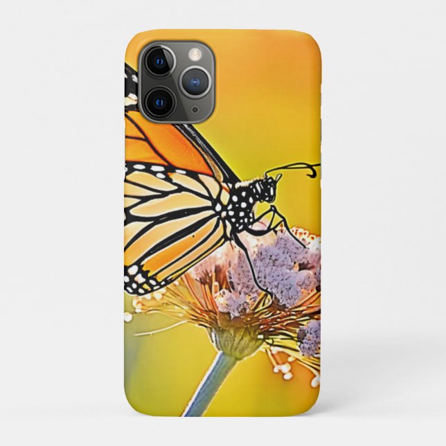 Majestic Butterfly Nahes Design Case-Mate iPhone Hülle (Rückseite)