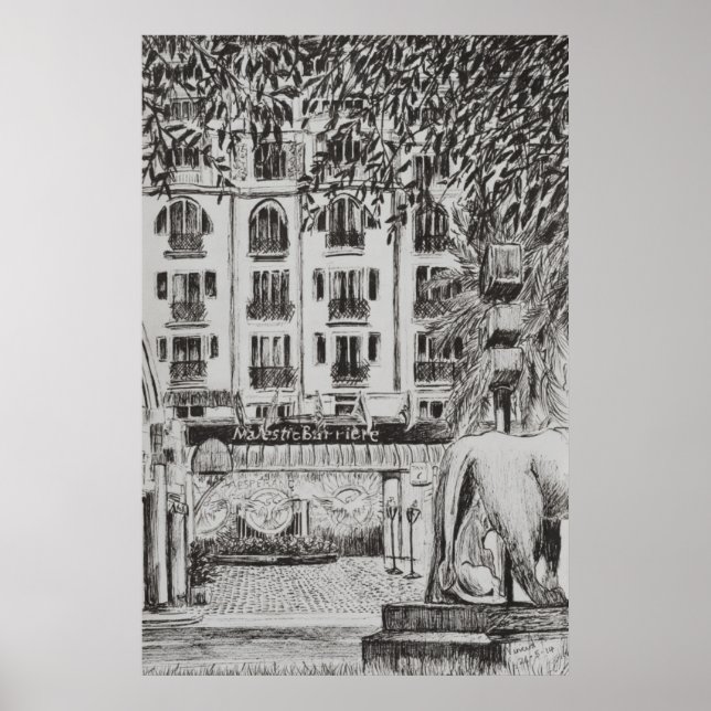 Majestic Cannes Film Festival Fashion TV Poster (Vorne)