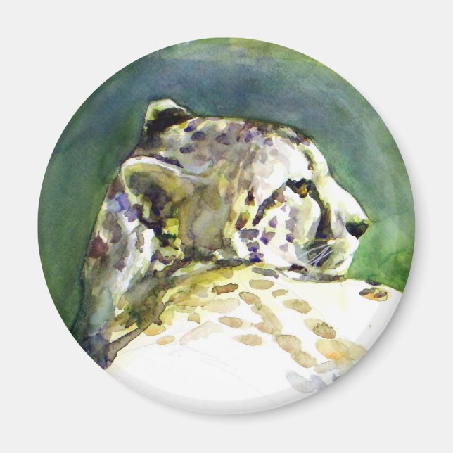 Majestic Cheetah Magnet (Vorne)