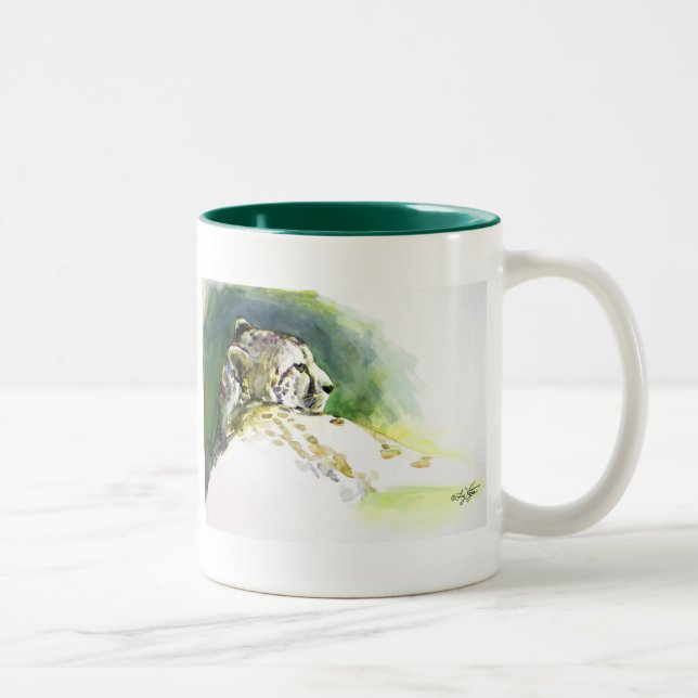 Majestic Cheetah Tasse (Rechts)