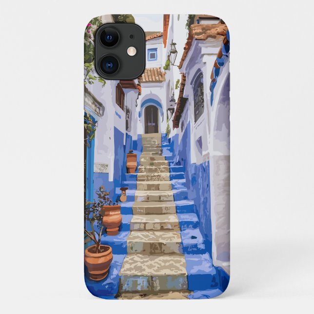 Majestic Chefchaouen Case-Mate iPhone Hülle (Rückseite)
