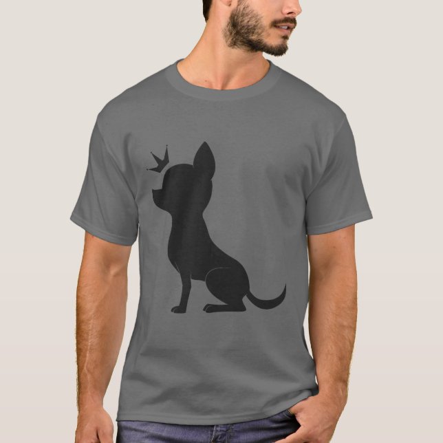 Majestic Chihuahua T-Shirt (Vorderseite)