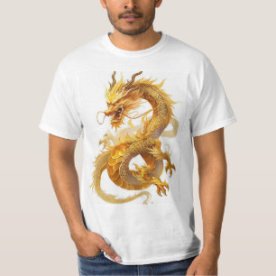Majestic Chinese Dragon T - Shirt-Bold & Stylish D T-Shirt