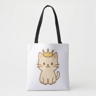 Majestic Cudly Cat mit einer Krone