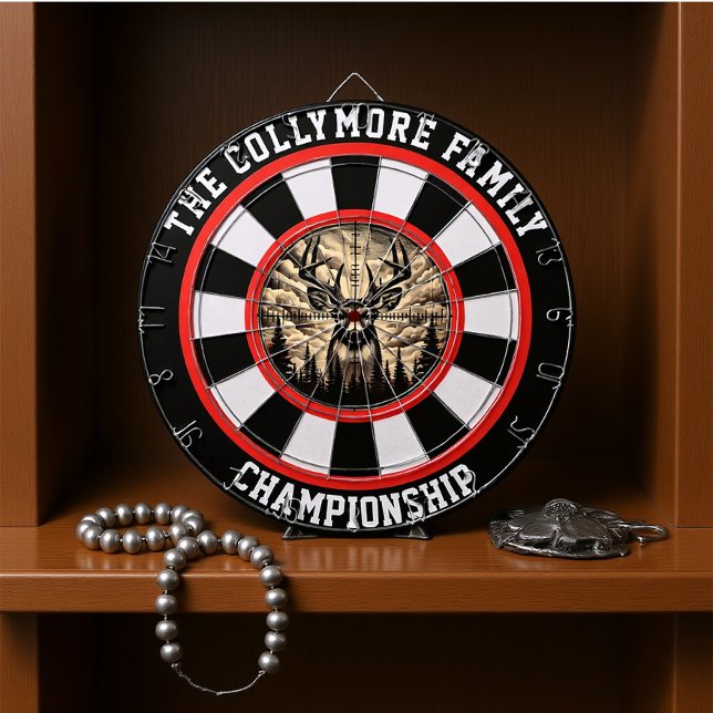 Majestic Dei in Forest Art Design Dartscheibe (Von Creator hochgeladen)