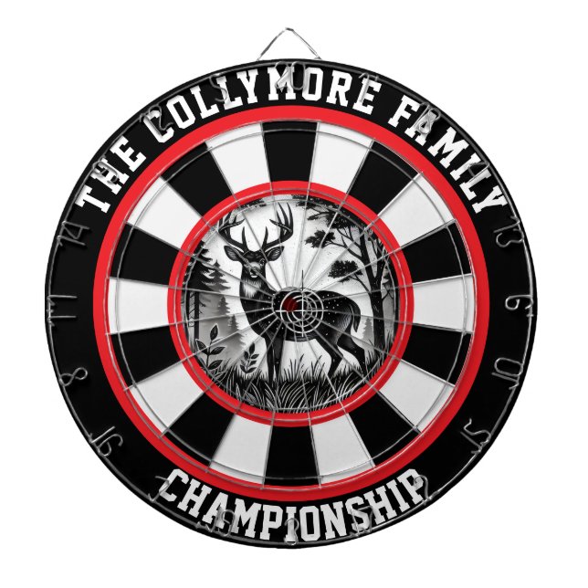 Majestic Dei in Forest Design Dartscheibe (vorne)