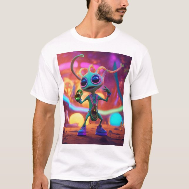 Majestic Dragon atmet Feuer T - Shirt Design. (Vorderseite)