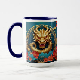 Majestic Dragon Chinesisches Neujahr Tasse