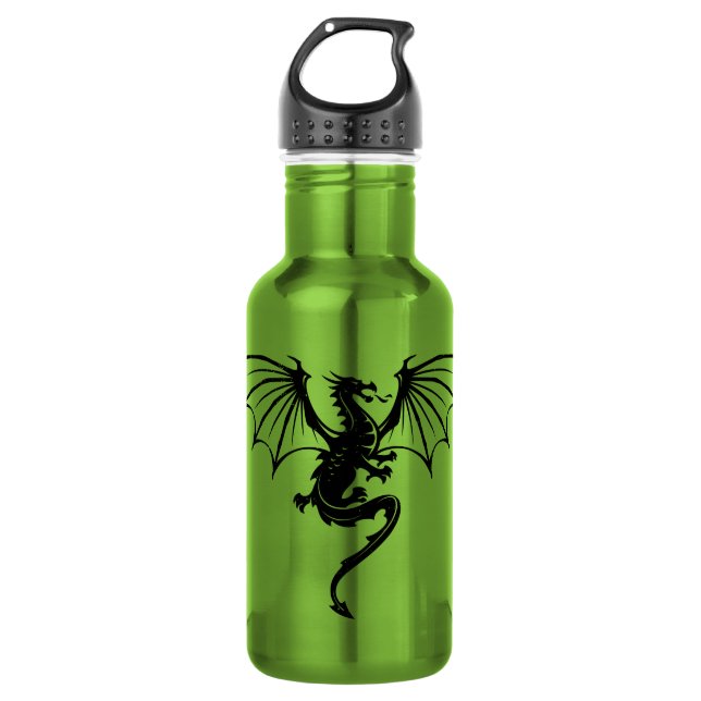 Majestic Dragon Edelstahlflasche (Vorderseite)