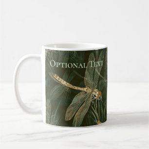 Majestic Dragonfly Pattern Kaffeetasse