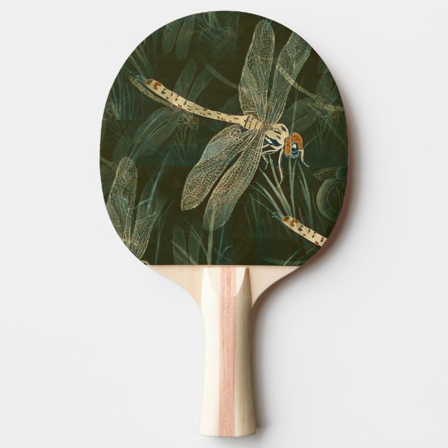 Majestic Dragonfly Pattern Tischtennis Schläger (Vorderseite)