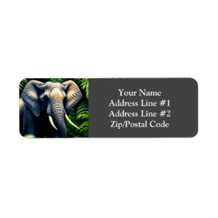 Majestic Dschungel Elephant - frei und frei