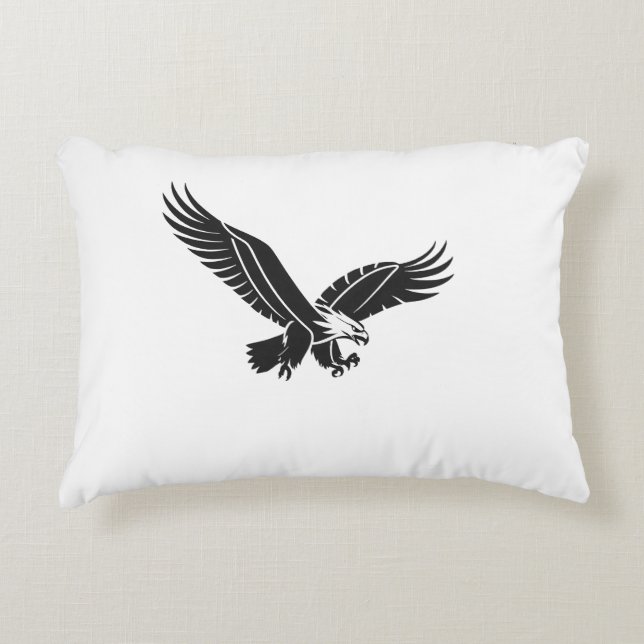 : Majestic Eagle Art Pillow Dekokissen (Vorderseite)