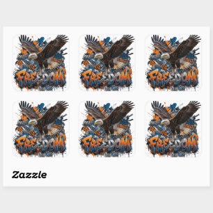 Majestic Eagle Aufkleber Wildlife Vogel Aufklebe