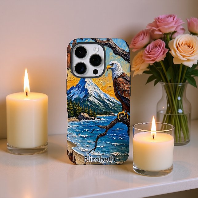 Majestic Eagle, Coastal Mountain Serenity Case-Mate iPhone Hülle (Von Creator hochgeladen)