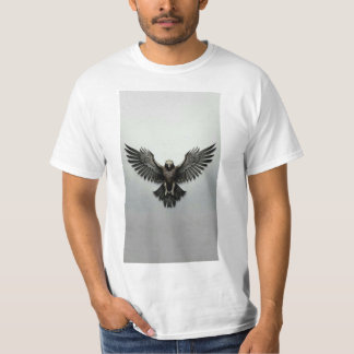 Majestic Eagle Design T - Shirt - Jhajhale Store E