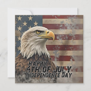 Majestic Eagle & Flag - Geist der Freiheit