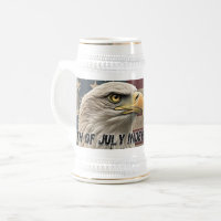 Majestic Eagle & Flag - Geist der Freiheit