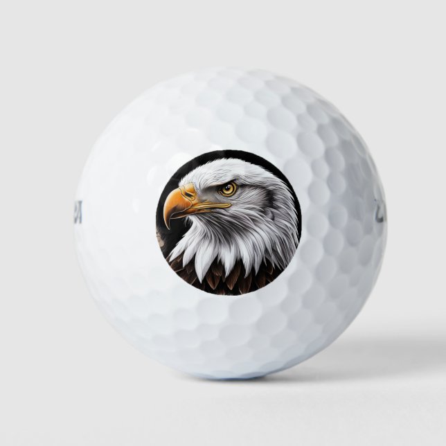 Majestic Eagle Golf Ball Design (Vorderseite)