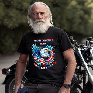 Majestic Eagle in die Höhe schnellt Unabhängigkeit T-Shirt