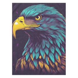 Majestic Eagle in lebhaften Farben Tischdecke