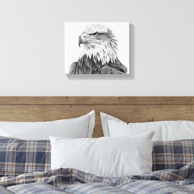 Majestic Eagle Leinwanddruck (Insitu (Schlafzimmer))