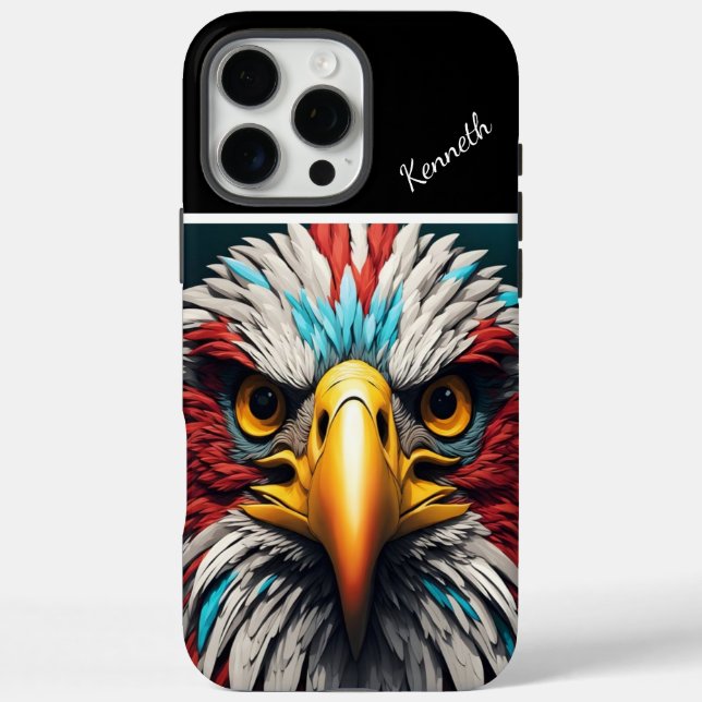 Majestic Eagle Nah-Up Case-Mate iPhone Hülle (Rückseite)