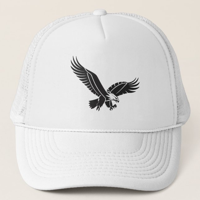 Majestic Eagle Snapback Trucker Truckerkappe (Vorderseite)