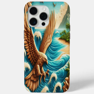 Majestic Eagle steil above Beach Case-Mate iPhone Hülle