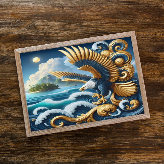 Majestic Eagle symbolisiert Stärke, Patriotismus Poster (Von Creator hochgeladen)