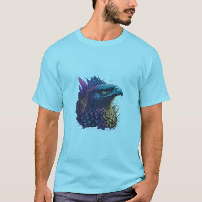 Majestic Eagle T - Shirt - Der Wilde Geist verkörp (Vorderseite)