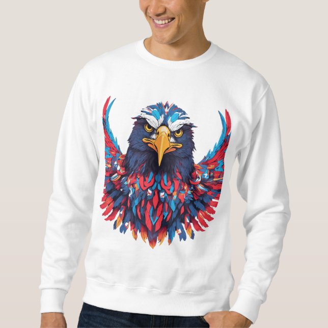 Majestic Eagle T - Shirt Design - Hoch auf Bol (Vorderseite)