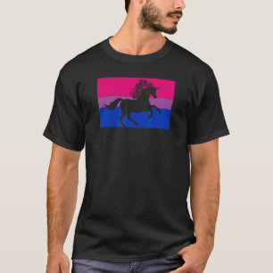 Majestic Einicorn Liebe Party Gay Bisexual Prix Fl T-Shirt