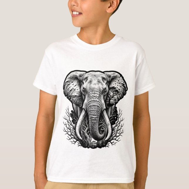 Majestic Elephant T-Shirt (Vorderseite)